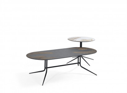 Wunnzëmmer Couchtisch Säitentisch Design Couchtischen Dëscher Luxus
